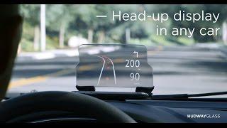 HUDWAY Glass — Head Up Display HUD in any car