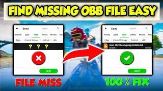 Bgmi/Pubg Obb File Not Show In File Manager|Pubg Obb File Not Share Problem Fix|