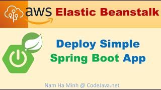 AWS Elastic Beanstalk - Deploy Simple Spring Boot Application