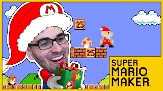 SUPER MARIO MAKER - Fase Natalina, por BRKsEDU!