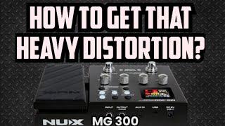 NUX MG 300 | Heavy Distortion Patch for Rhythm