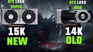 GTX 1060 vs GTX 1650 SUPER Test in 10 Games CYPHER ASAD