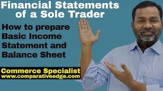 How to prepare financial statements | Financial Statement Basics | Income Statement | Balance Sheet