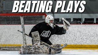 Beating Plays With URGENCY | Hockey Goalie VLOG