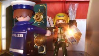 GANGSTER KNACKEN PANZERSCHRANK AUF - POLIZEI EINSATZ! Playmobil Brick Film! Matz der Meisterdetektiv