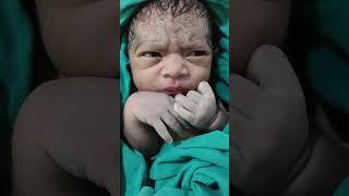welcome to new world #viralvideo #cutebaby #cutiest #newbornbaby