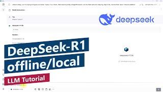 Use DeepSeek-R1 offline and free of charge – Install LLM locally – Simple tutorial for beginners