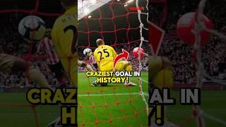 The craziest goal in football history #football