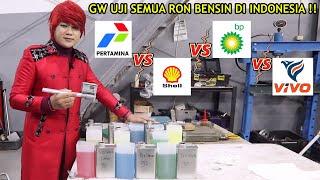 PARAH GAK NYANGKA ‼️ PEMBUKTIAN UJI RON BENSIN PERTAMINA VS SHELL VS BP VS VIVO - ILMU MERAH