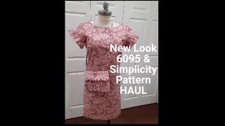 #fridaysews | Another LOOK at New Look 6095 | Simplicity Pattern Haul