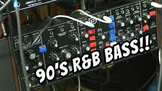 How to make 90's R&B/New Jack Bass  sounds on Behringer Model D