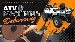 Gear to Grit, Unveiling the Hidden Link | Deburring's Role In ATV Manufacturing