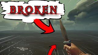 DON'T USE THE THROWING KNIFE DO THIS INSTEAD (Sea of Thieves)