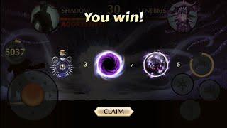 Shadow fight 2- Underworld ||Tier- 3, 3rd boss Tenebris; 1st place raid||