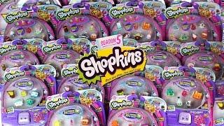 Mega Shopkins Season 5 Unboxing Review Huge Haul Hunt for Limited Edition