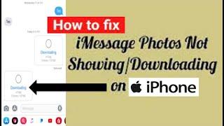 Pictures Not Downloading in iMessage on iPhone in iOS 16.5 Fixed