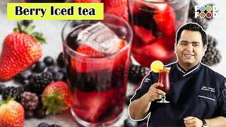 Berry Iced tea | Try this Summer Berry Fruity Refreshing Iced Tea At Home