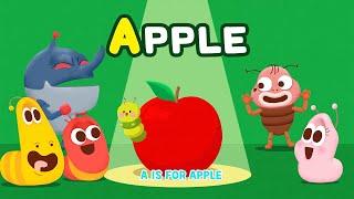 Mix - FUNNY PHONICS SONGS | ABC Song | 10 MIN | ABC Learning for Toddlers | Larva KIDS | Compilation