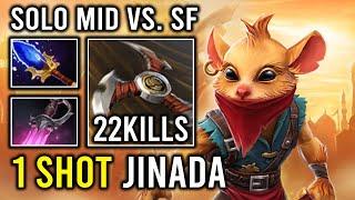 How to Play Mid BH Against SF in 7.36 with First Item Khanda Unlimited Shuriken Spam Dota 2