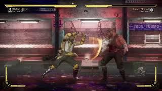 MK11 Scorpion v.s Baraka good fight! (Xbox s)