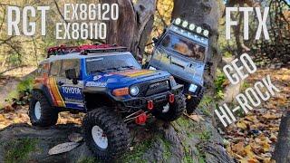 RC Crawler - FTX Geo - FTX Hi-Rock (RGT EX86110 & RGT EX86120) - Woods Run #1