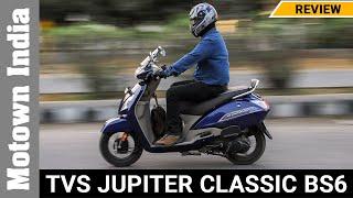 TVS Jupiter Classic BS6 | Review | Motown India