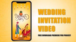 Wedding Invitation Video Templates Free Download Premiere Pro