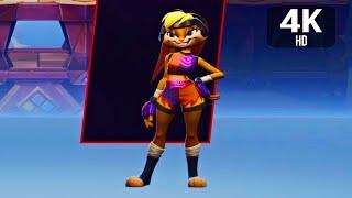 MultiVersus - ALL Lights Out Lola Bunny Skin Win/Lose Animations (4K)