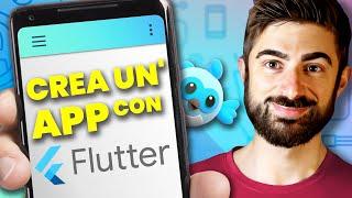 Flutter Tutorial Italiano Come creare APP per Android con Flutter, corso per principianti. #flutter