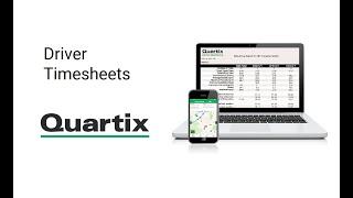 Quartix Vehicle Tracking - Driver Timesheets