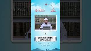 Safarning harom bo‘lgan turi #muhsintv #ustoz_yusuf_davron #shorts