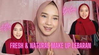 FRESH AND NATURAL MAKE UP LEBARAN 2021 | REKOMENDASI MAKE UP LEBARAN | Anindya Rosila