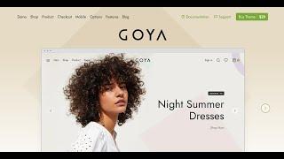 Goya WordPress Theme Installation and Demo Import