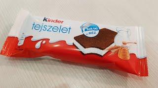 Kinder Milk Slice Unboxing Product Opening