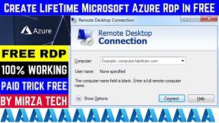 Create Your Own Free Lifetime RDP | Microsoft Azure