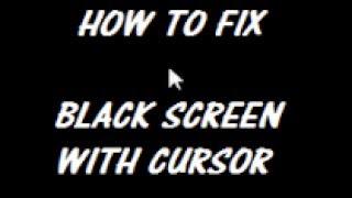 Windows 10 Black Screen Of Death FIX [Tutorial]