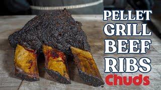 Texas Beef Ribs On The Pellet Grill | Chuds BBQ