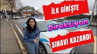 DİREKSİYON SINAVI İLK GİRİŞTE KAZANDI / Manuel Vites 6 Ders #direksiyondersi