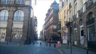 Driving in Rennes - France