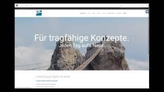 Concrete5 Videotutorial von BLmedia: Seiten anlegen