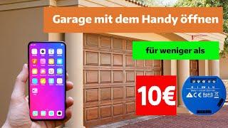 Garagentor mit dem Handy öffnen