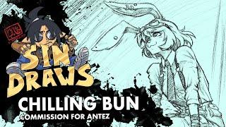 Chilling Bun [sinDRAWS Timelapse]