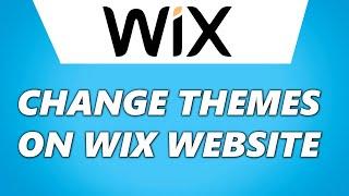 How to Change Theme/Template on Wix Website! (FOR REAL)