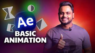 Composition & Basic Animation  EP02 | Sinhala Tutorial } Adobe After Effect Basic