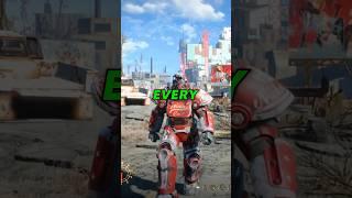 When you always walked past this X01 power armor in Fallout 4 #fallout4 #fallout4gameplay #fallout