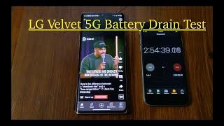 LG Velvet 5G Battery Drain