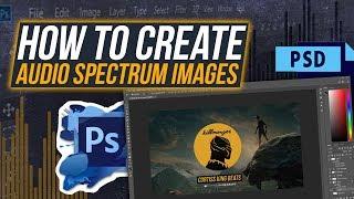 How To Create Beat Visualizer Artwork (Adobe Photoshop Tutorial)
