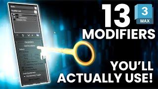 13+ 3ds Max Modifiers (that you'll actually use!) EXPLAINED