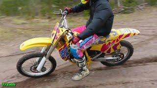 Suzuki RM 125 Sandpit Braaaps (Raw 2-Stroke)