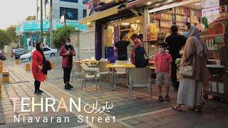 TEHRAN Iran 2021 - Walking on Niavaran street| تهران1400 | نیاوران